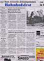 Presseartikel Woku vom 17.10.2001