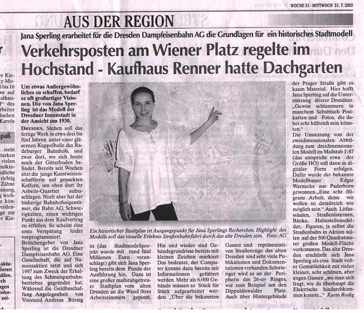 Wochenkurier vom 31.7.2002
