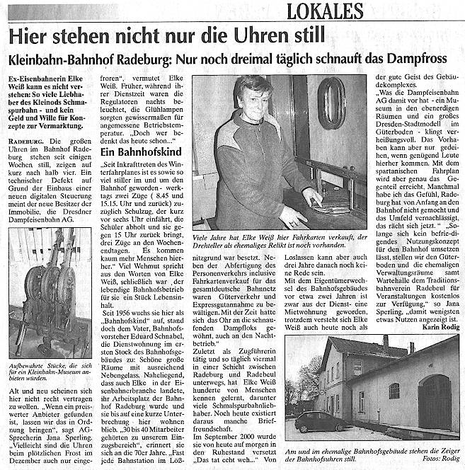 Wochenkurier vom 28.01.2004